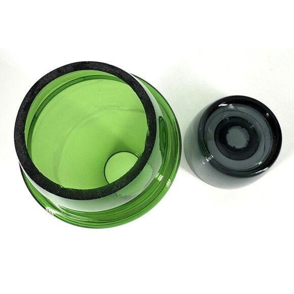 Per Lütken for Holmegaard Glass Hurricanes Green Danish Modern - 7.75" - Picture 7 of 9